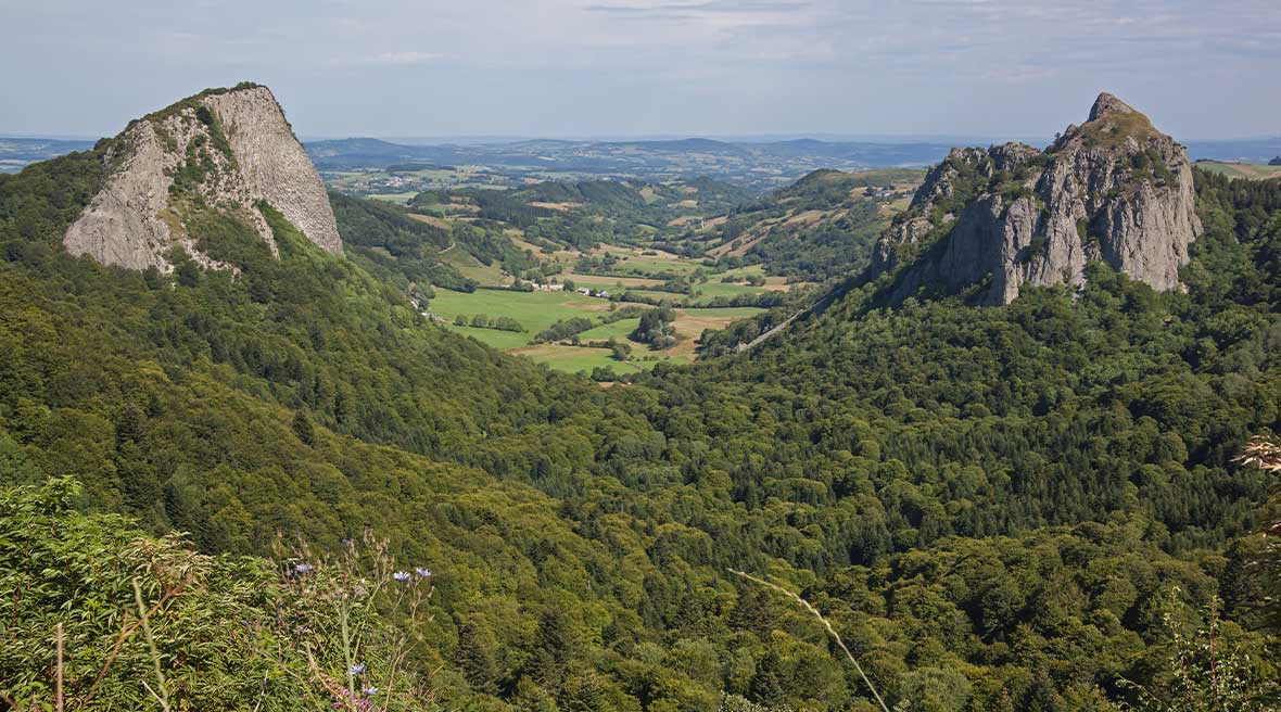 France’s Auvergne Region boasts stunning rolling hills and mountains
